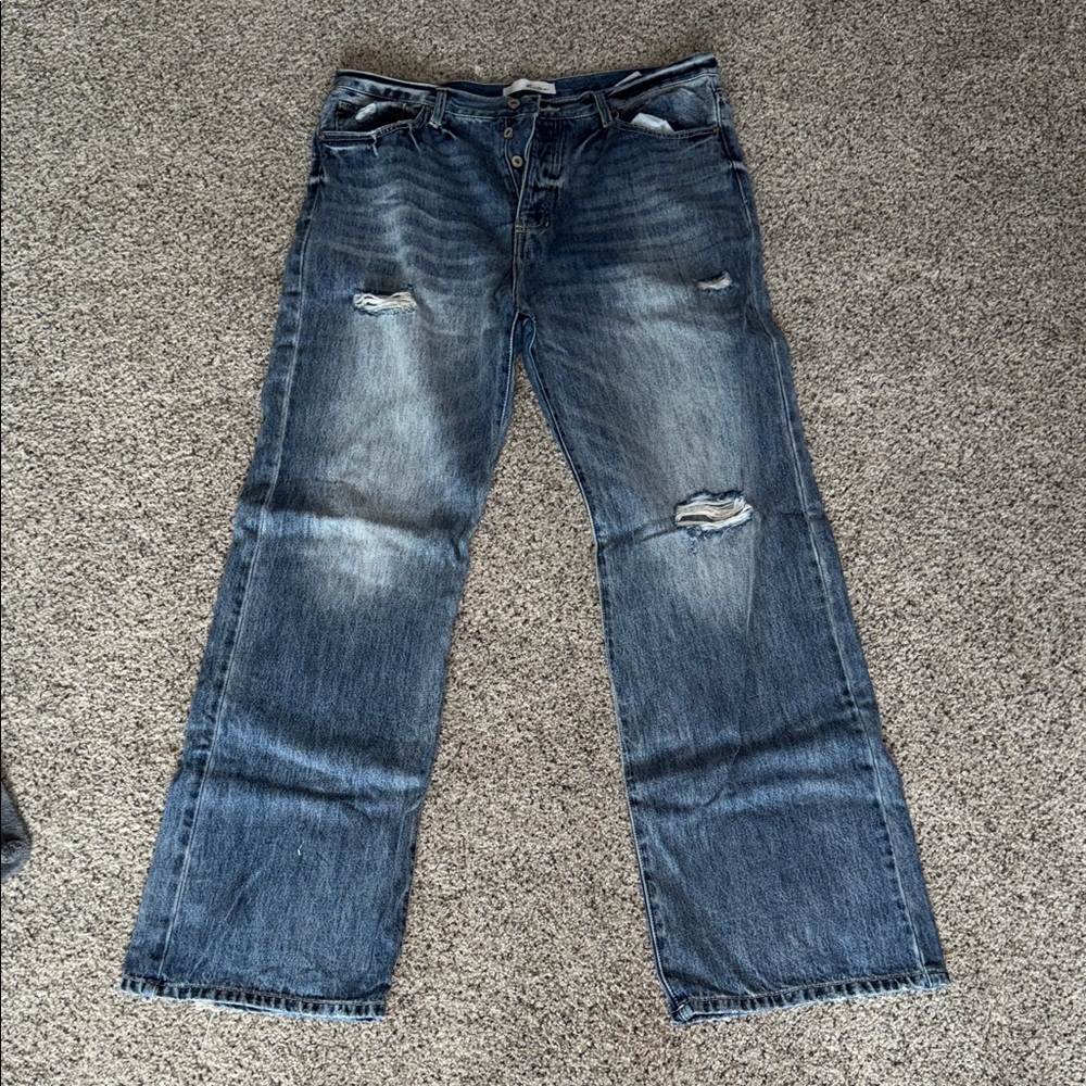 KanCan Dark Blue Denim Jeans